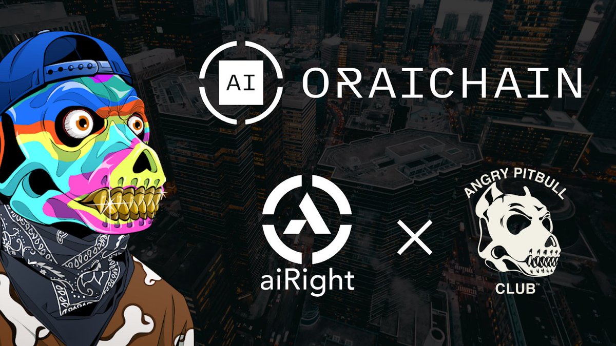 Oraichain is teaming up with Angry Pitbull Club <a href="/AngryPitbullCLB/">Angry Pitbull Club</a> to build cross-chain utility for #NFT holders. We look forward to a collaboration exploring NFT X DeFi, GameFi and more.

👉 Read more: blog.orai.io/oraichain-x-an…

 #OraichainMainnet $ORAI $AIRI