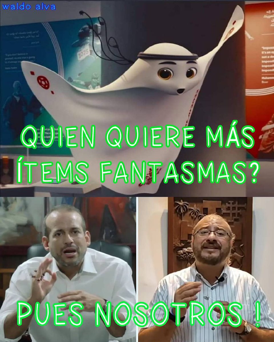 BoliviaLibreNow's tweet image. Los items fantasmas ya tienen mascota oficial

De Waldo Alva
