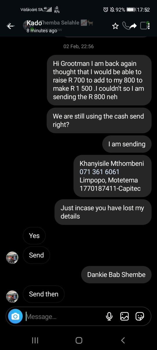 KvngKingKxng's tweet photo. Account management and investments through Xo Grootman are scams. Seek knowledge when it comes to money. Measures against him will be taken if more people come forward and unite with us
#Umndeni #ThembaBroly𓃵 #GrooveWithMpho #BBMzanzi #Gash1𓃵  #BigBrotherMzansi #Bitcoin https://t.co/dnl1FE21NS