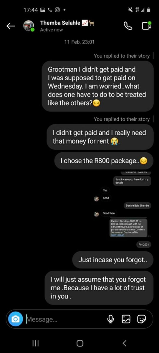 KvngKingKxng's tweet photo. Account management and investments through Xo Grootman are scams. Seek knowledge when it comes to money. Measures against him will be taken if more people come forward and unite with us
#Umndeni #ThembaBroly𓃵 #GrooveWithMpho #BBMzanzi #Gash1𓃵  #BigBrotherMzansi #Bitcoin https://t.co/dnl1FE21NS