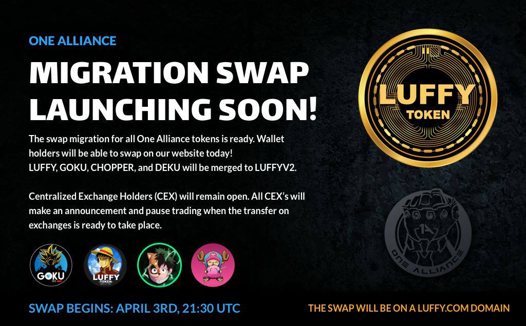 Luffy Token Official tweet media