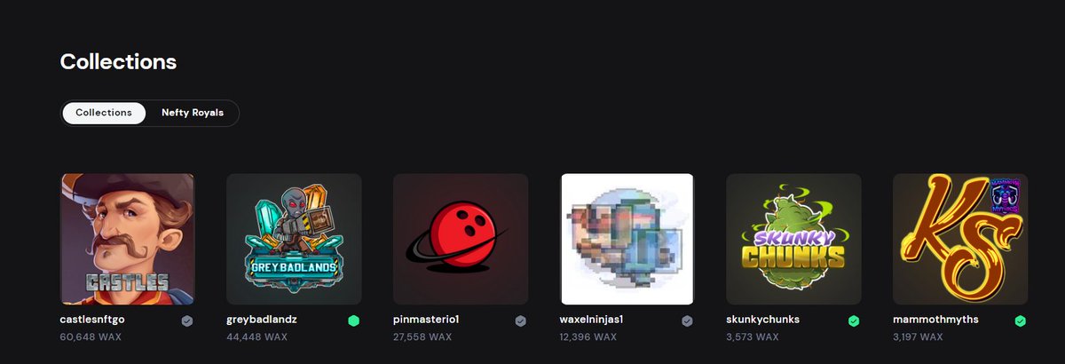 To the #Top1 on #neftyblocks 

GOGOGOGO! neftyblocks.com/c/greybadlandz…

#waxp #nfts #play2earn #Play2earnGame