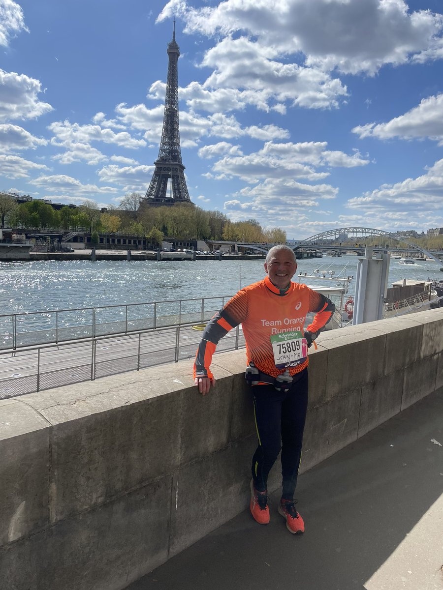 💪 #Finisher #14 🏅 ✅
#MarathonParis #marathondeparis #marathondeParis2022 #TeamOrangeRunning #Paris #marathon #happyfinisher 
🙏 Merci @orange