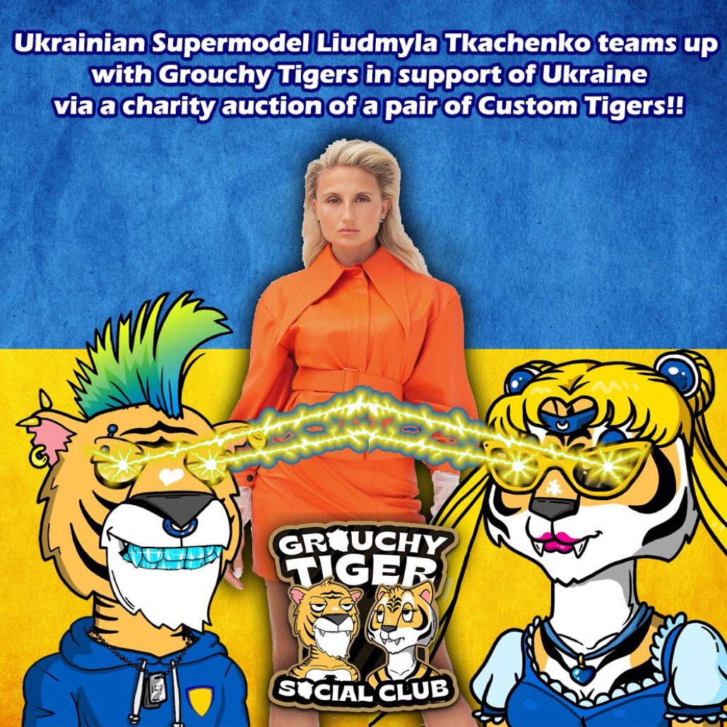 Philly_P87's tweet photo. Great opportunity for a #Whale to join @GrouchyTigers 🐯🐾
Amazing #NFTCommunity 👏 
Amazing #NFTProject 👏 
Amazing #NFTUtility 👏 
Amazing #CubBreeding Programe 👏 
Amazing Daily #Staking #GTT 👏 
Amazing #NFTART 🖼 👏 
Amazing #Celebrity Owners&amp; #Influencers👏 @unusual_whales https://t.co/Ya6LPPoC9g