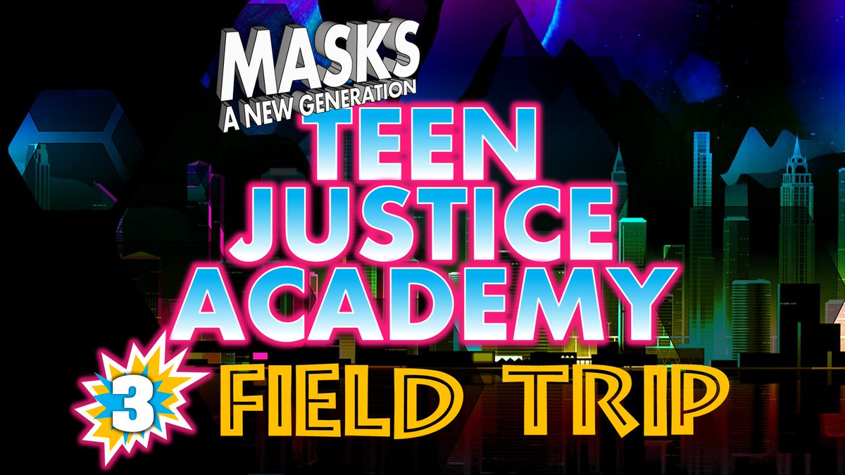 Join us around 11:30am central over at live.cpluscontent.tv for the epic conclusion of Teen Justice Academy: Field Trip, the third issue of our Masks: A New Generation #ttrpg #actualplay series.