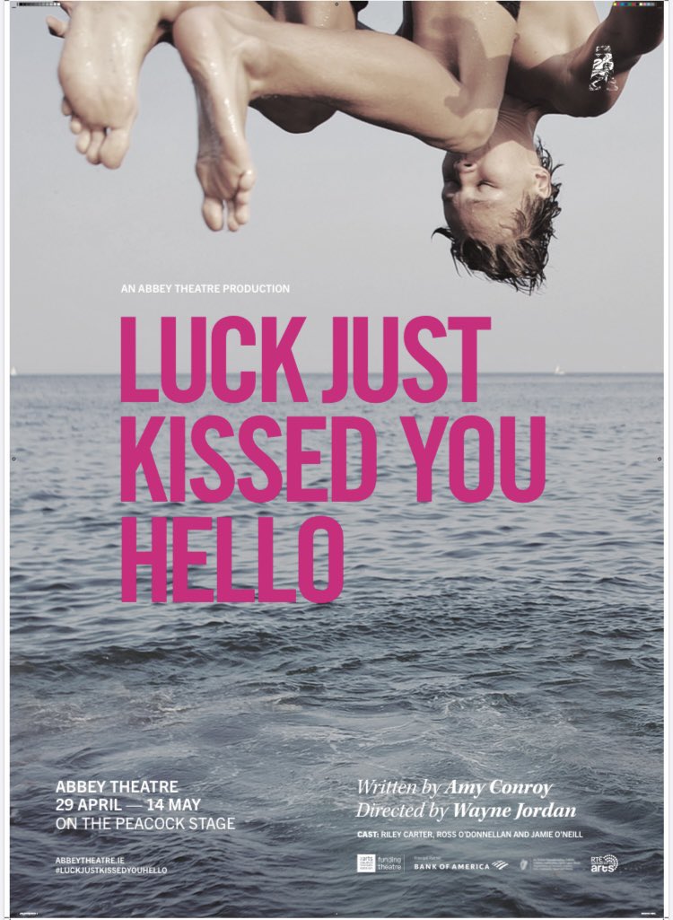 HotForTheatre's tweet photo. Delighted about this! @AbbeyTheatre https://t.co/e6c7SsRHIP