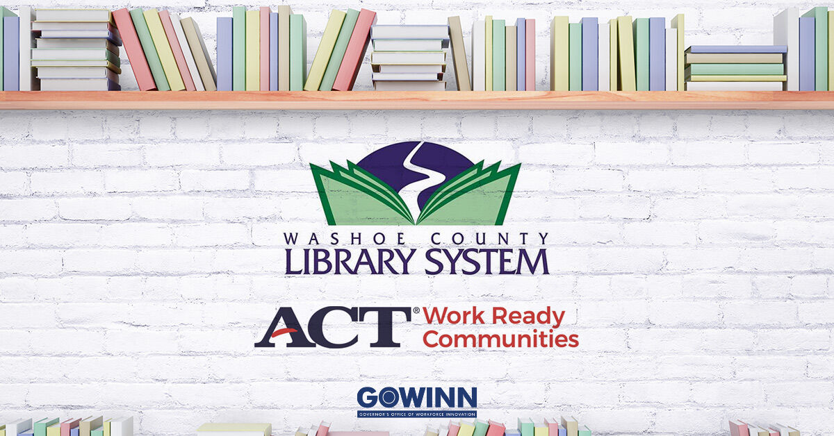NV_OWINN's tweet photo. For #NationalLibraryWeek we're highlighting Washoe County Library System's partnership with ACT Work Ready Communities. WCLS is providing access to ACT WorkKeys Curriculum to identify potential skills of the local workforce. #ACTWorkReady @WashoeLibrary
https://t.co/zEAqSMfsLO https://t.co/Um7IOjyP4D