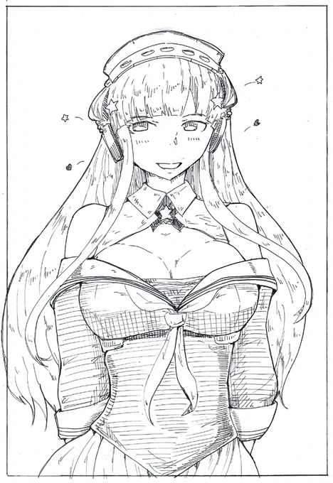ムラムラしてきたのでフレッチャーを描いたら余計ムラムラしてきました。こんばんわ。僕です。 