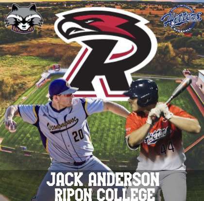 Jack44Anderson's tweet photo. I am glad to announce that I will be pursuing  my academic and athletic career at Ripon College. I would like to thank coach Cruise and coach Pupillo for this great opportunity. I would also like to thank @hittersbaseba11 for making me the player I am today. @RiponBaseball https://t.co/PgzIvN1C2J