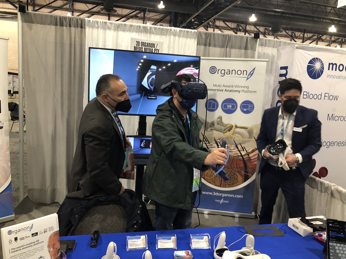 3Dorganon's tweet photo. Vibrant atmosphere in #EB2022 Philadelphia organized by @AnatomyOrg . Find @3Dorganon at #booth528 Hall B and experience the most advanced #vranatomy platform! https://t.co/8GonEENoNb