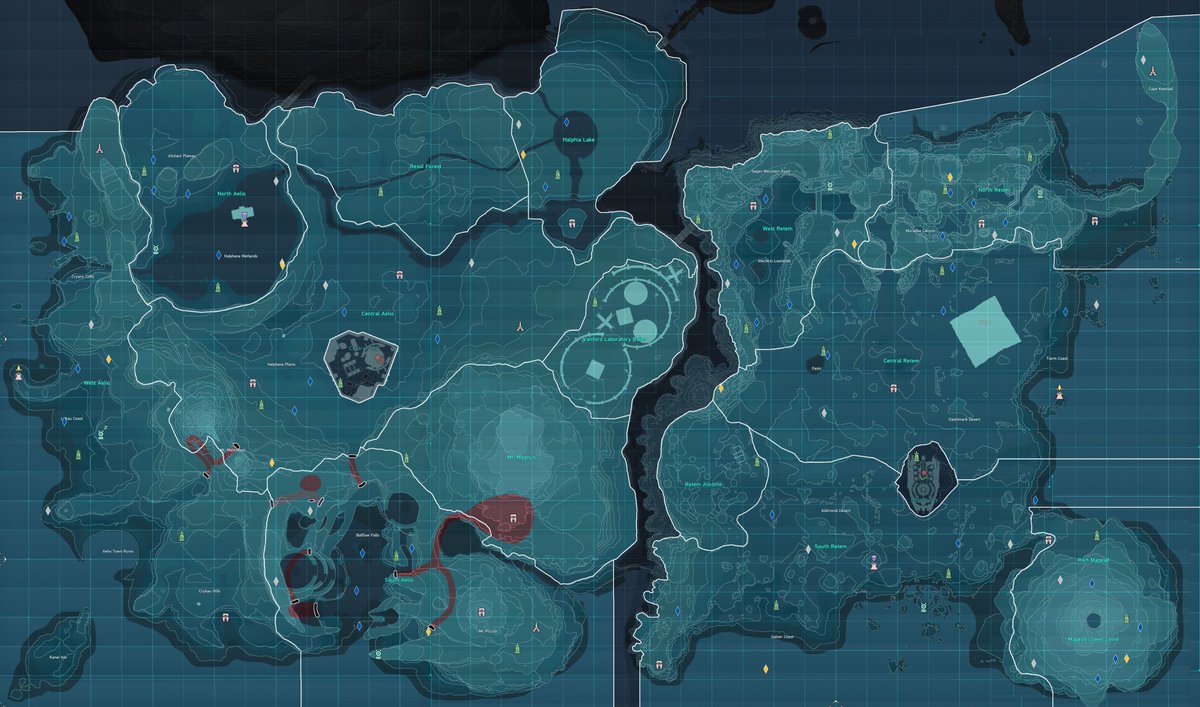 AphyAmarantha's tweet image. Here is the Ship 1 Global map for all #StellarGraces, 4/3/2022.

Blue Diamonds: Standard Grace
Silver Diamonds: Silver Grace
Gold Diamond: Gold Grace

NOTE: In North Aelio, the gold grace is literally above the silver grace on the scaffolding.