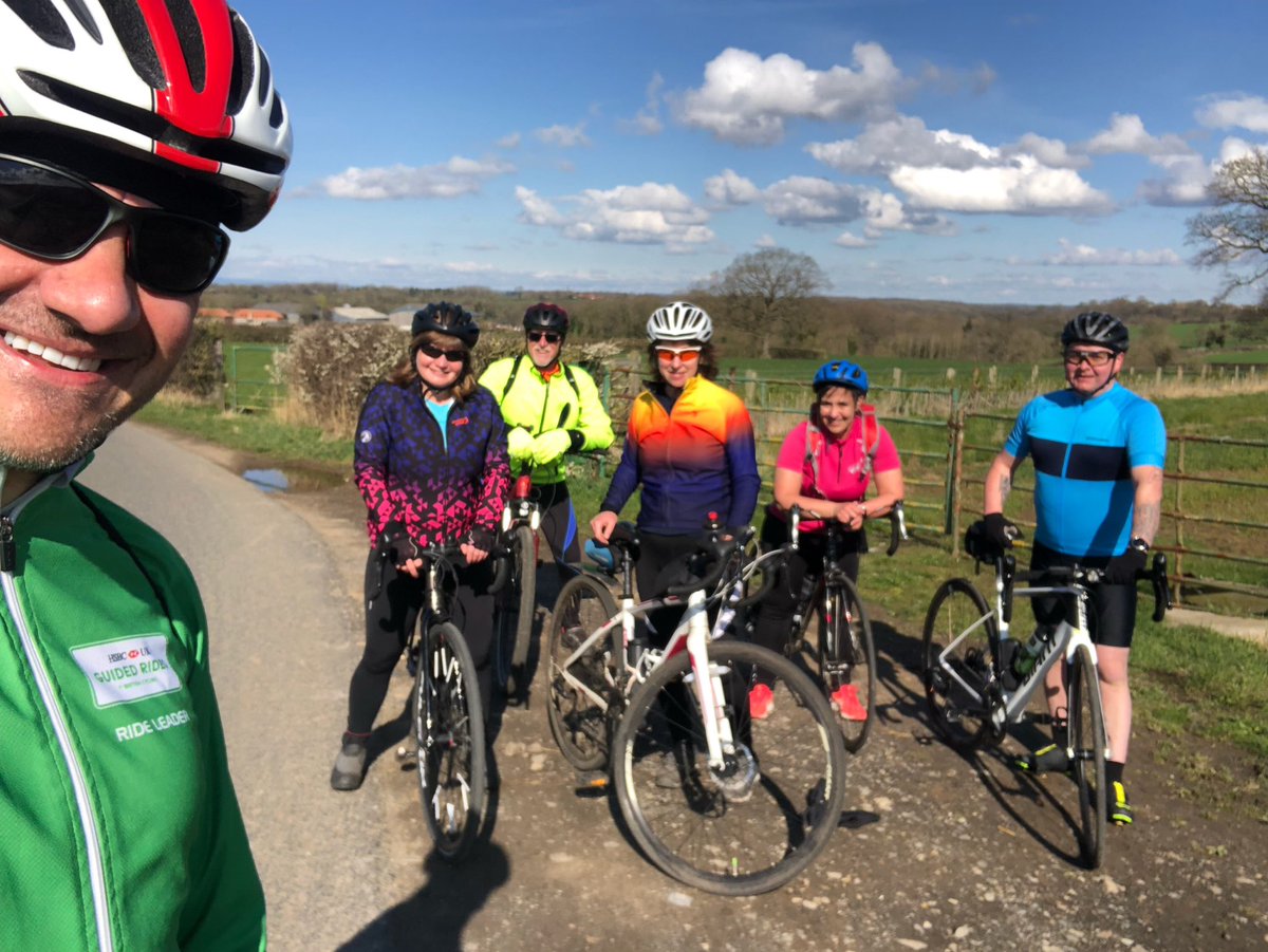 Another lovely spring day for a ride out amongst the country lanes and a visit to the excellent Whitegates Nursery. Top day out. 💚🚴🏻 #cycling #ridedarlo #lovedarlo #guidedrides #letsride <a href="/letsrideuk/">Let's Ride</a> <a href="/LetsRideNE/">Let's Ride North East</a>