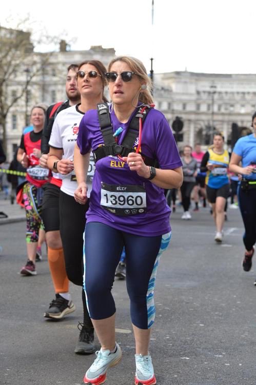 ellymoritz's tweet photo. Middle-aged mum, unashamed slow-runner. I made it. From C25k a few years ago. Today I did the @LLHalf - my sixth half-marathon in 3 months for @ParentingMH which helps young people with mental illness and their families. If you’d still like to support https://t.co/axQJxFl02F https://t.co/Pej2AmS4is