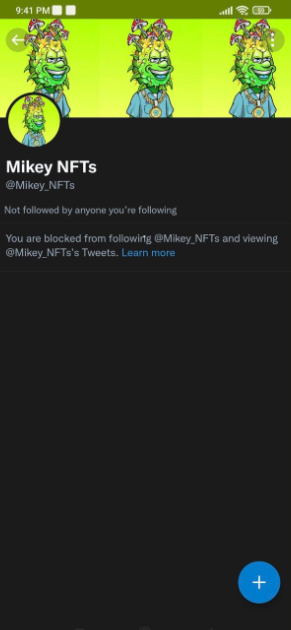 InvestigatorSol's tweet photo. 🚨 SCAMMER ALERT🚨 

@Mikey_NFTs
 
This guy is making fake giveaways with large prizes to drive more attention, but never draws the prizes with twitter picker, instead he makes fake accounts and tags them. Besides this, he is also scamming innocent people. https://t.co/iuGns5KCGu