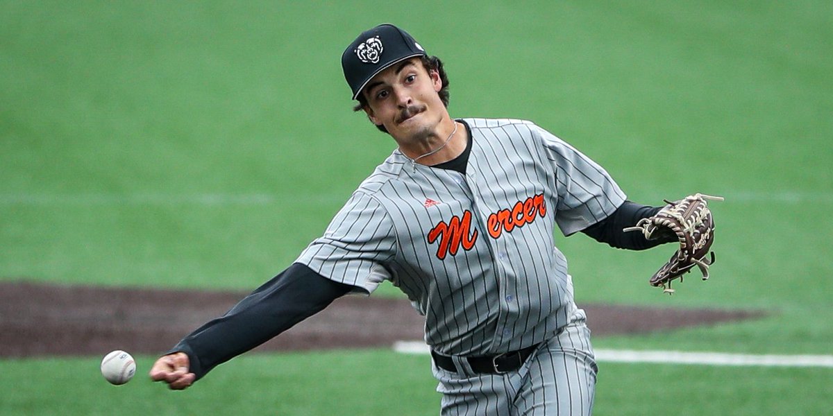 With the second best ERA in the nation (0.32) and a mustache that doesn't quit, <a href="/MercerBaseball/">Mercer Baseball</a> sidewinding reliever Jackson Kelly can't be fazed.

FEATURE: d1ba.se/3NN1A5i