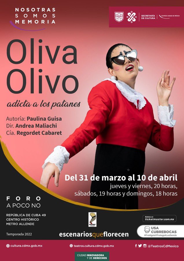 campechita's tweet image. Teatro en el #ForoAPoco @TeatrosCdMexico