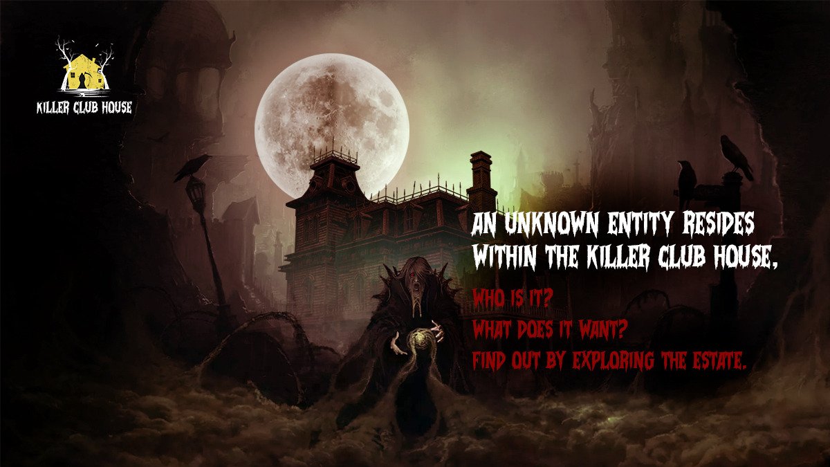 KillerClubHouse's tweet photo. An unknown entity resides within the Killer Club House. Who is it and what does it want? Find out by exploring the estate. We plan to shock the #CNFTCommunity 🦇

Join our discord! https://t.co/YGLEY90KfU
#killerclubhouse #cnft #cardano #P2E #CNFTGiveaways #Horror #Chilling https://t.co/syFwkfgZ0l