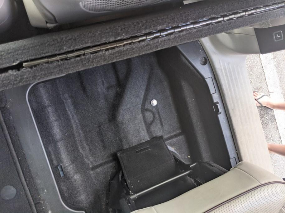 verondoms's tweet photo. Rented @Hertz minivan and found an air tag tracker in the floor that tracked our movement for 2 days from the min we left FLL airport.  Filed police report and manager when car returned was completely unconcerned bc no harm was done to us.  #poorcustomerservice https://t.co/hIqIWIHVOE