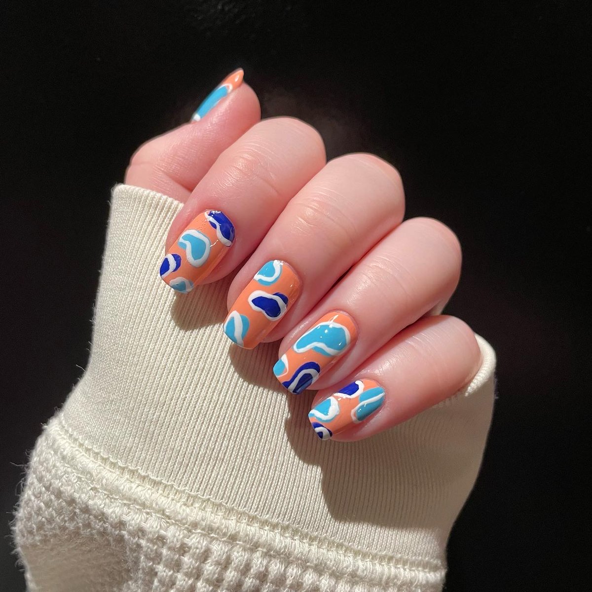 CoutureCuticle's tweet photo. Sqwuiggly wiggily vibes 〰〰〰
.
.
.
@holotaco One Melon Followers, Not Milky White, Cyantific, Royal Tea Blue https://t.co/bRQ6hPHwJa