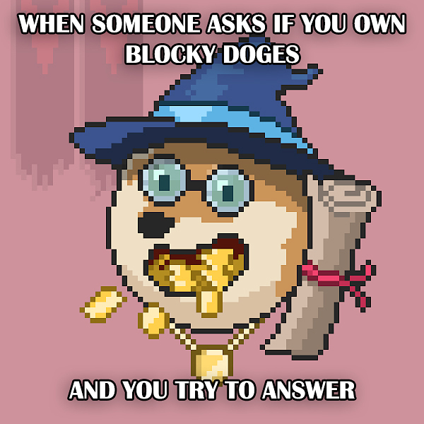 #nfts #nft #blockydoge #dogearmy #Dogecoin