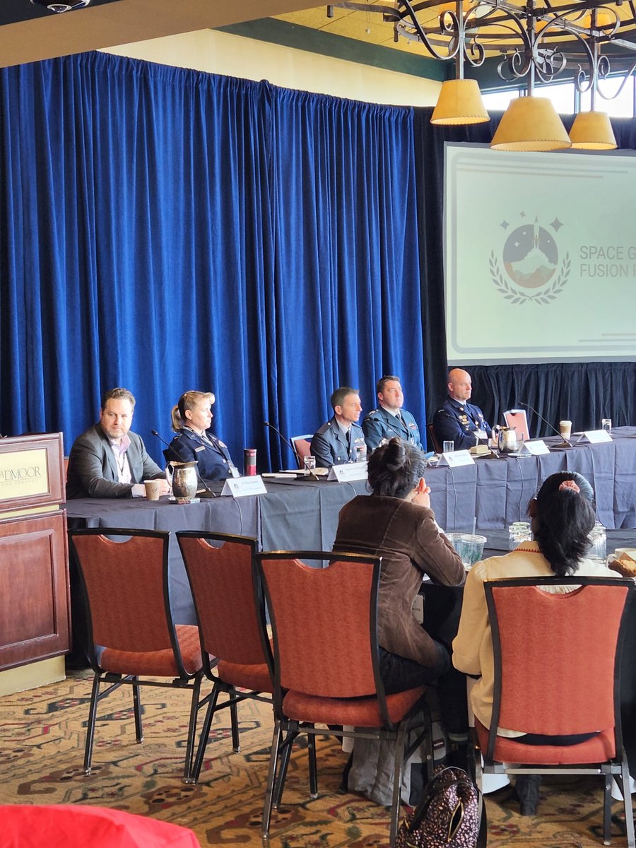 Delegate in the military asks heads of space commands globally how they will build culture that protects personnel from assault. These are the kind of great convos that happen at #sgff2022