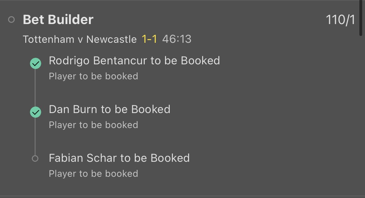 bettingvillage's tweet photo. Schar needed for the 110/1 treble 🤞🏼

Come on Schar!!!

We've had at least 5 one off at triple figure odds inclduing a 200/1 in the earlier game 🤯

18+ gambleresponsibly https://t.co/UvdTJI4rXQ