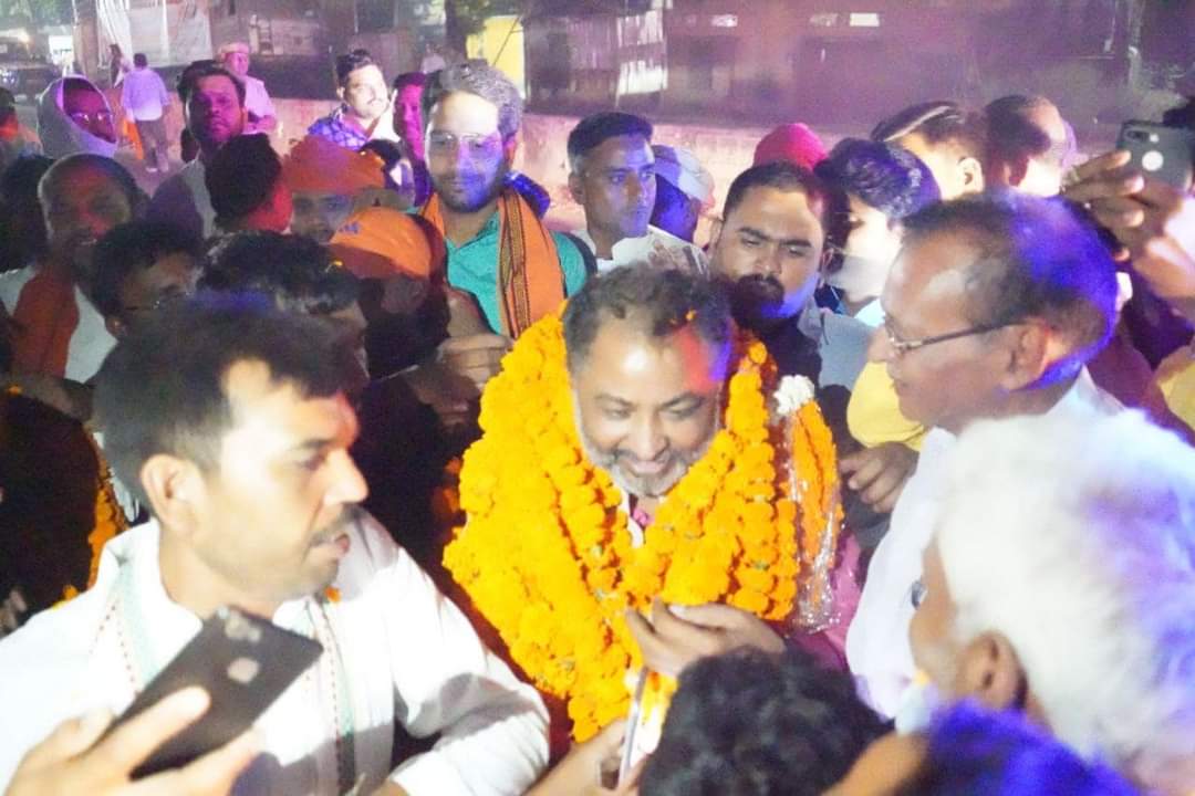 #बलिया जनपद के फेफ़ना में स्वागत अभिनंदन के लिए कार्यकर्ता बंधुओं एवं जनता जनार्दन का हार्दिक आभार।