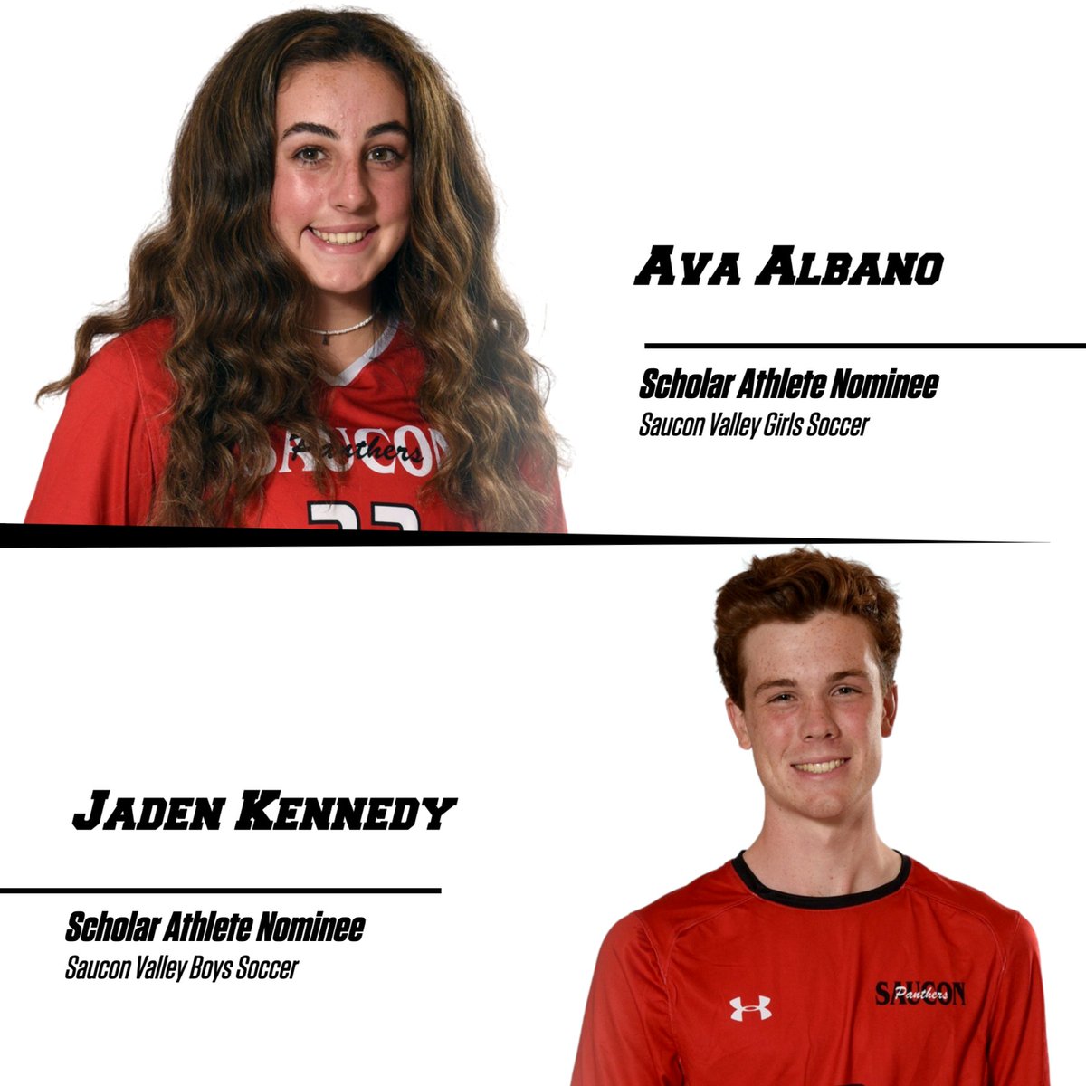 SV Athletics (@sauconathletics) on Twitter photo Congratulations to our Soccer Scholar Athlete Nominees Ava Albano and Jaden Kennedy being represented today at the Lehigh Valley Soccer Scholar Athlete Banquet. #SVPanthers Congratulations to our Soccer Scholar Athlete Nominees Ava Albano and Jaden Kennedy being represented today at the Lehigh Valley Soccer Scholar Athlete Banquet. #SVPanthers