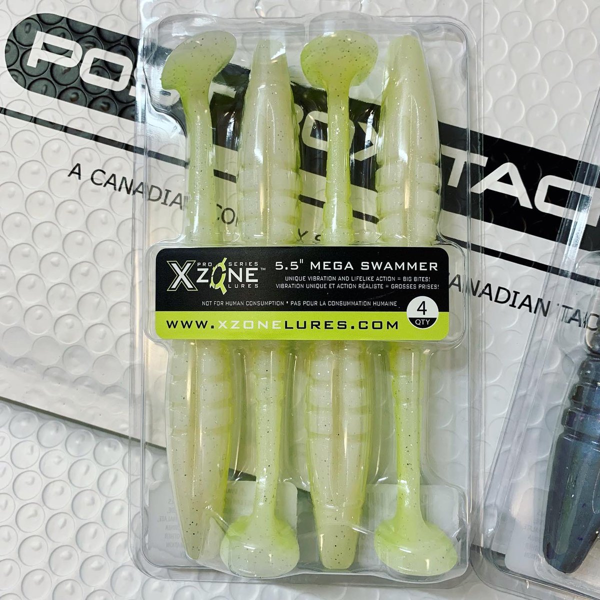 Postboxtackle's tweet photo. Xzone Mega Swammer Have The Perfect Swimming Action! A Perfect Bait For Spring Pike Fishing! These Bait Come In Three Sizes 3.5”, 4” and 5.5”. #postboxtackle #xzonelures #springfishing #softplasticbaits #pikefishing #bassfishing #swimbait #xzonemegaswammer #buycanadian https://t.co/ONiaNy2jbg