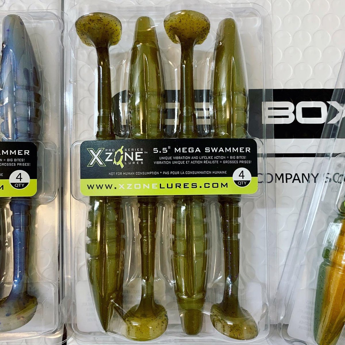 Postboxtackle's tweet photo. Xzone Mega Swammer Have The Perfect Swimming Action! A Perfect Bait For Spring Pike Fishing! These Bait Come In Three Sizes 3.5”, 4” and 5.5”. #postboxtackle #xzonelures #springfishing #softplasticbaits #pikefishing #bassfishing #swimbait #xzonemegaswammer #buycanadian https://t.co/ONiaNy2jbg