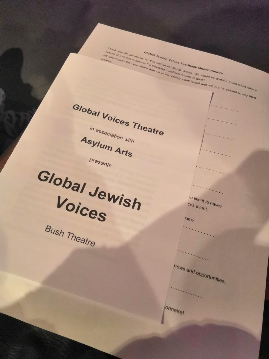 FITTheatre's tweet photo. So joyful watching the Global Jewish voices readings at @bushtheatre today. Super jobs everyone and thank you very much for the insightful panel afterwards. Can't wait to hear more from these writers! https://t.co/aU2jOlrckQ