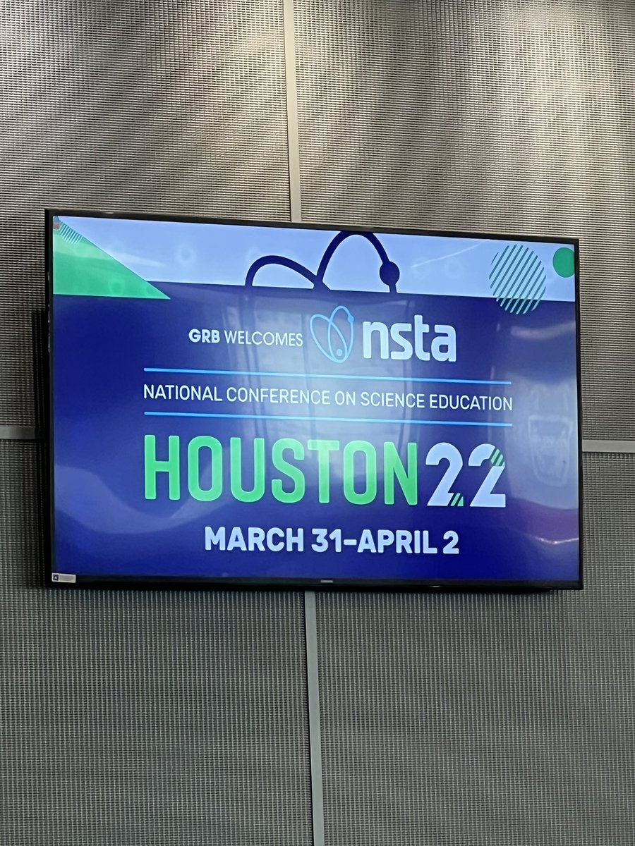 Had an amazing, educational filled and exhausting time @NSTA 2022 in Houston! Can’t wait to implement what I’ve learned into my classroom!!! #apposhine @OHSDuckNation