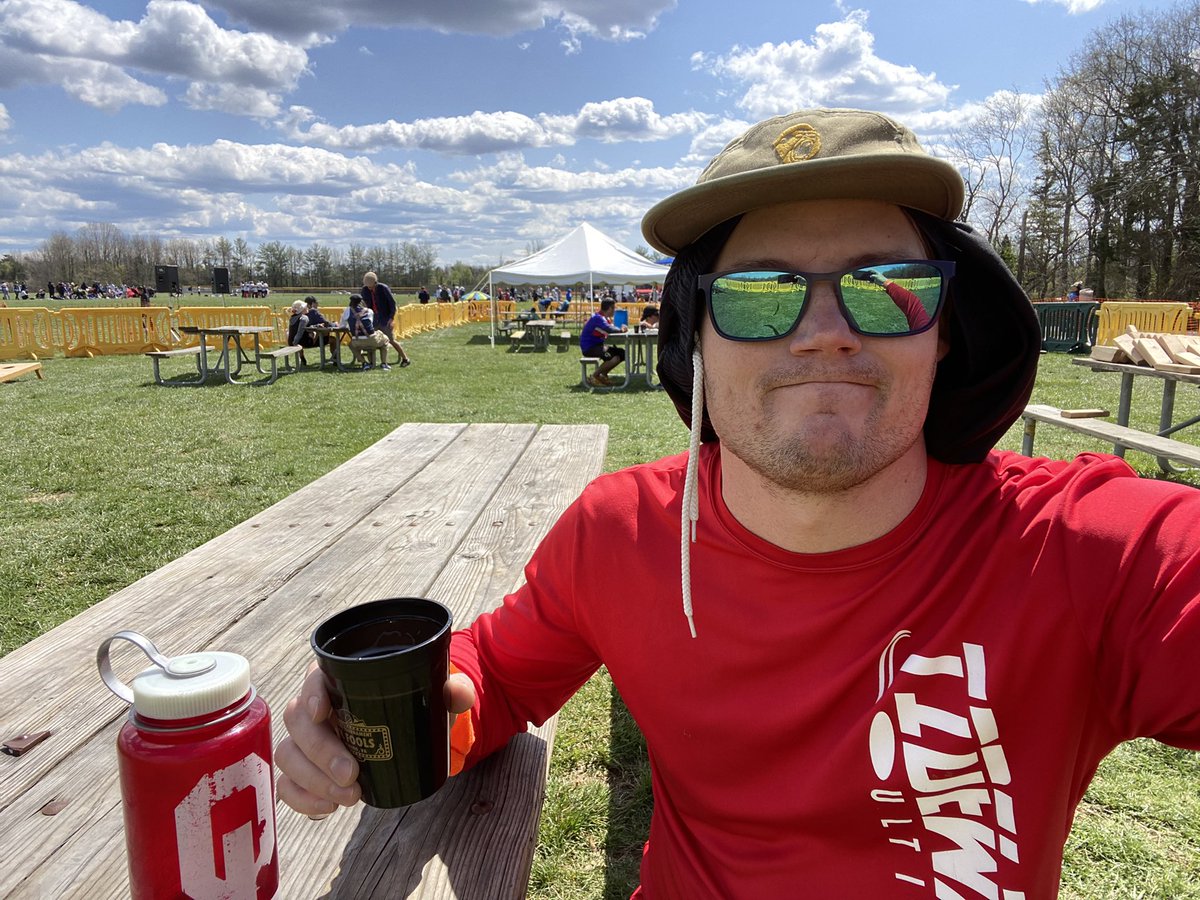 nolanRanDork's tweet photo. Not me alone at the beer garden on Sunday #foolsfest https://t.co/1hEcKKkx6h
