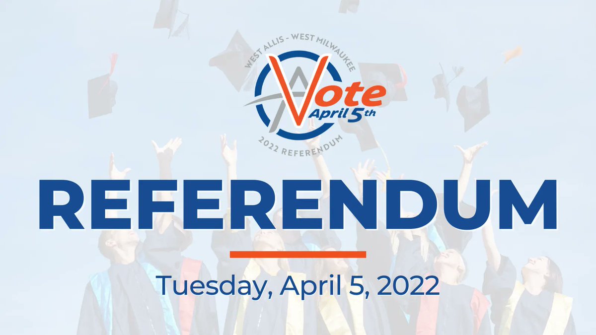 On Tuesday, voters will consider a referendum question for WAWM. If approved, the referendum would allow our district to move forward with having all students attend one comprehensive high school. 

Learn more &amp; find answers to FAQs: bit.ly/3GS0ot1