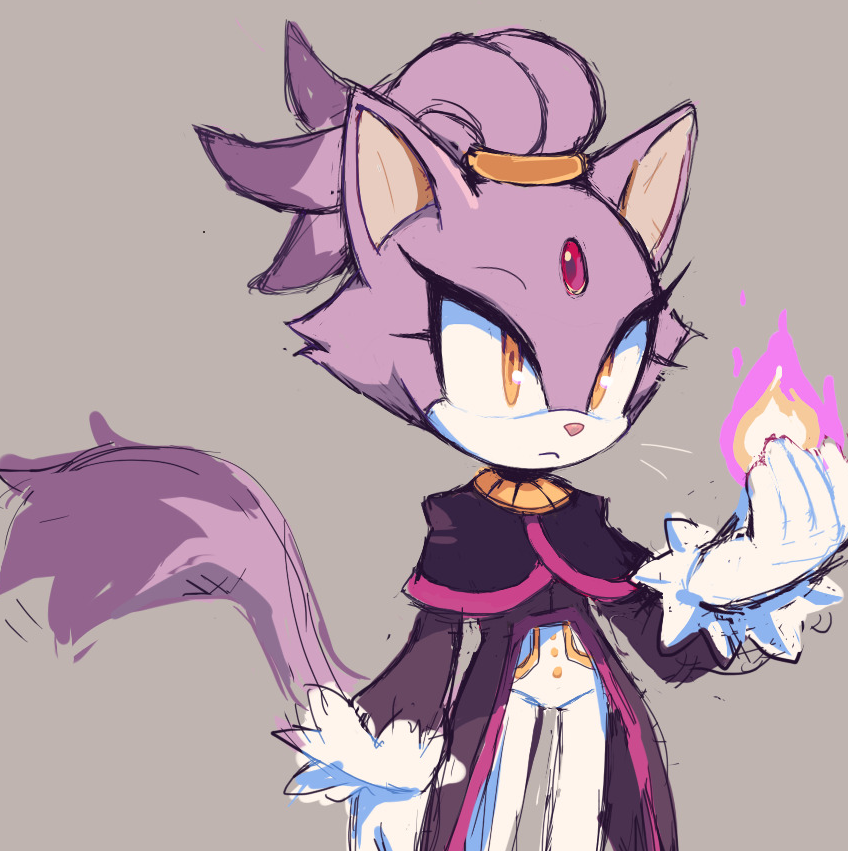 Sonic Rift Blaze Blaze from the @SonicRift comic !! Go check it out 💫