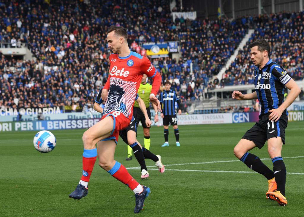 Grande regalo da tutta la squadra per il mio compleanno 🥳 +3 punti in più😁 #forzanapolisempre #atalantanapoli