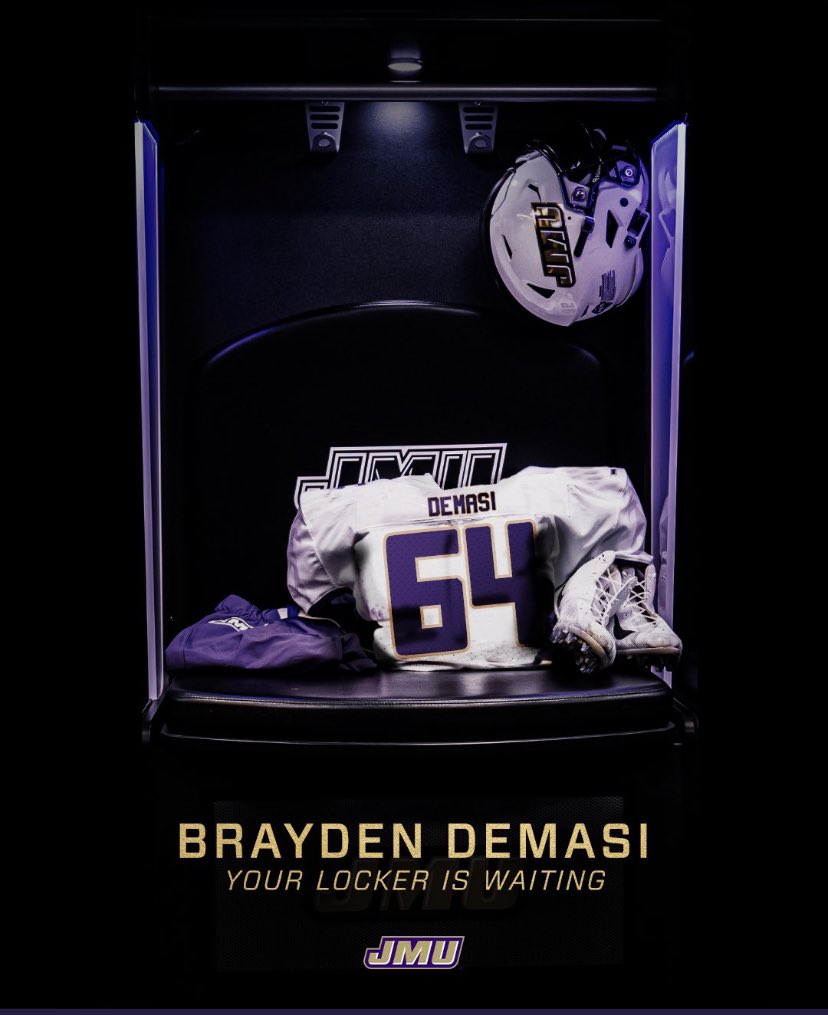 Appreciate the love from JMU!!! Name looks good in Purple and Gold. @JMUCurtCignetti <a href="/D_Wrobo/">Damian Wroblewski</a> <a href="/coachgrantcain/">Grant Cain</a> <a href="/JMUFootball/">JMU Football</a>