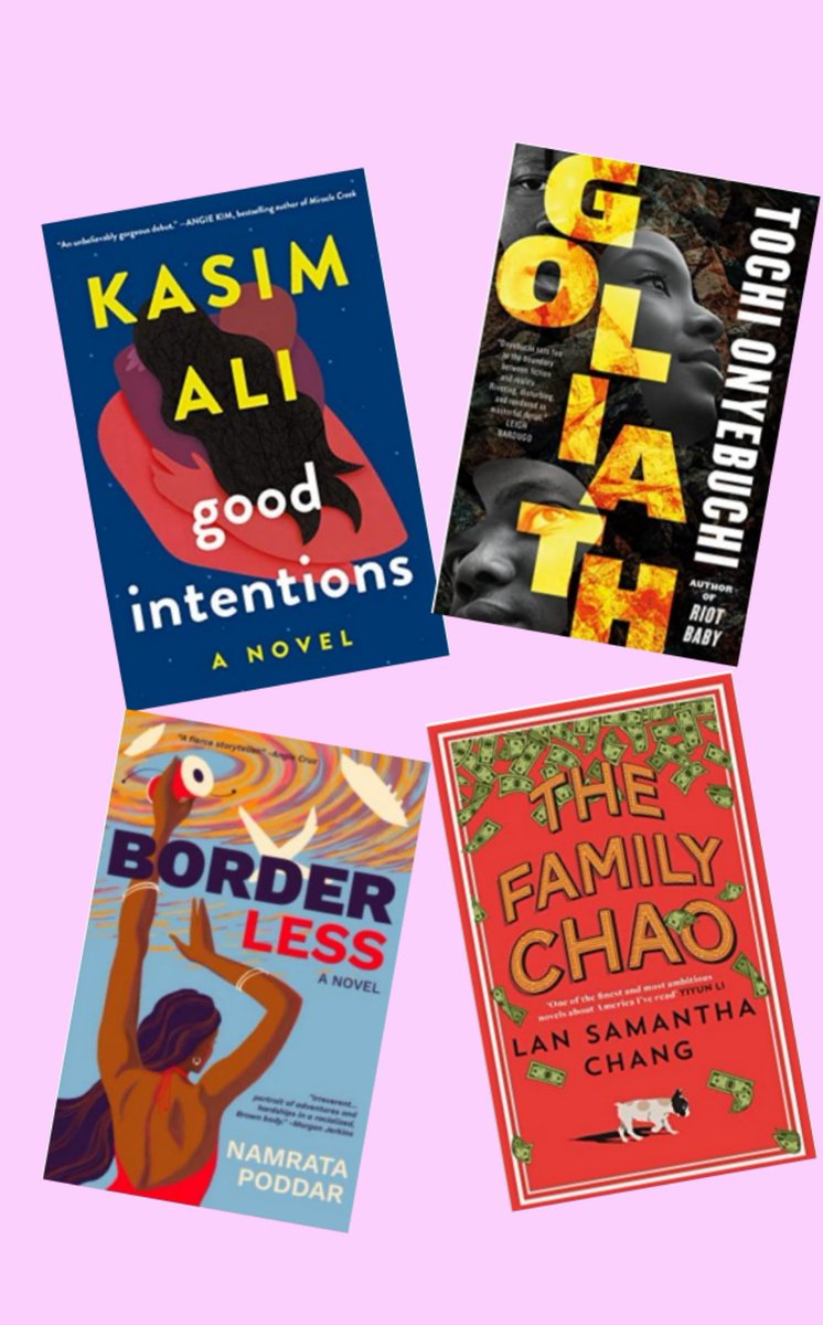 YakimaAB's tweet photo. "RIOT BABY," by Toni Onyebuchi is the best Afro-centric Sci-Fi book I have ever read. I am definitely looking forward to his new book #Goliath as well as these other titles
#Goodintentions #Borderless #NamrataPoddar #KasimAli #DearBookClub #BlackAuthors https://t.co/khzcgtxose