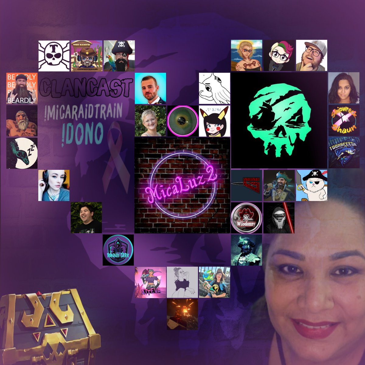 Pockettsx's tweet photo. This is amazing! just 1 hour and 15 mins left till the #MicaRaidTrain reaches its final destination with @MicaLuz2
This is community! This is @SeaOfThieves this is #Clancast @BehavingBeardly
Together we sail, Together we Fight and Together we win
Thankyou, just THANKYOU https://t.co/h6FfQllO6U