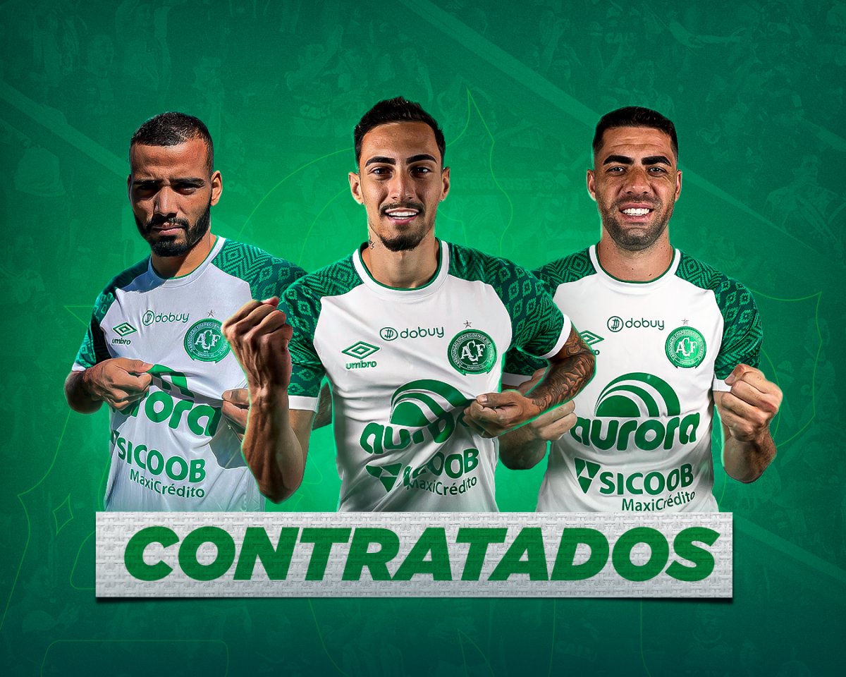 mercatosphera's tweet photo. 🇧🇷 #Chapecoense ficha al central brasileño Xandão (31 | #InterLimeira) como agente libre y obtiene la cesión del atacante brasileño Luizinho (25 | #InterLages) y del medio-ofensivo brasileño Derek (24 | #MetalistKharkiv). Todos firman hasta final de noviembre. https://t.co/nhVGtmRGrm