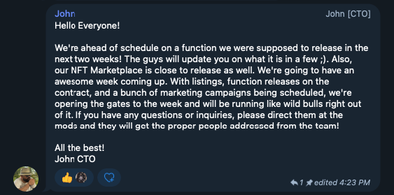 iPay_Token's tweet photo. An update on development from our CTO. #iPayToken https://t.co/dzAJzURdCK