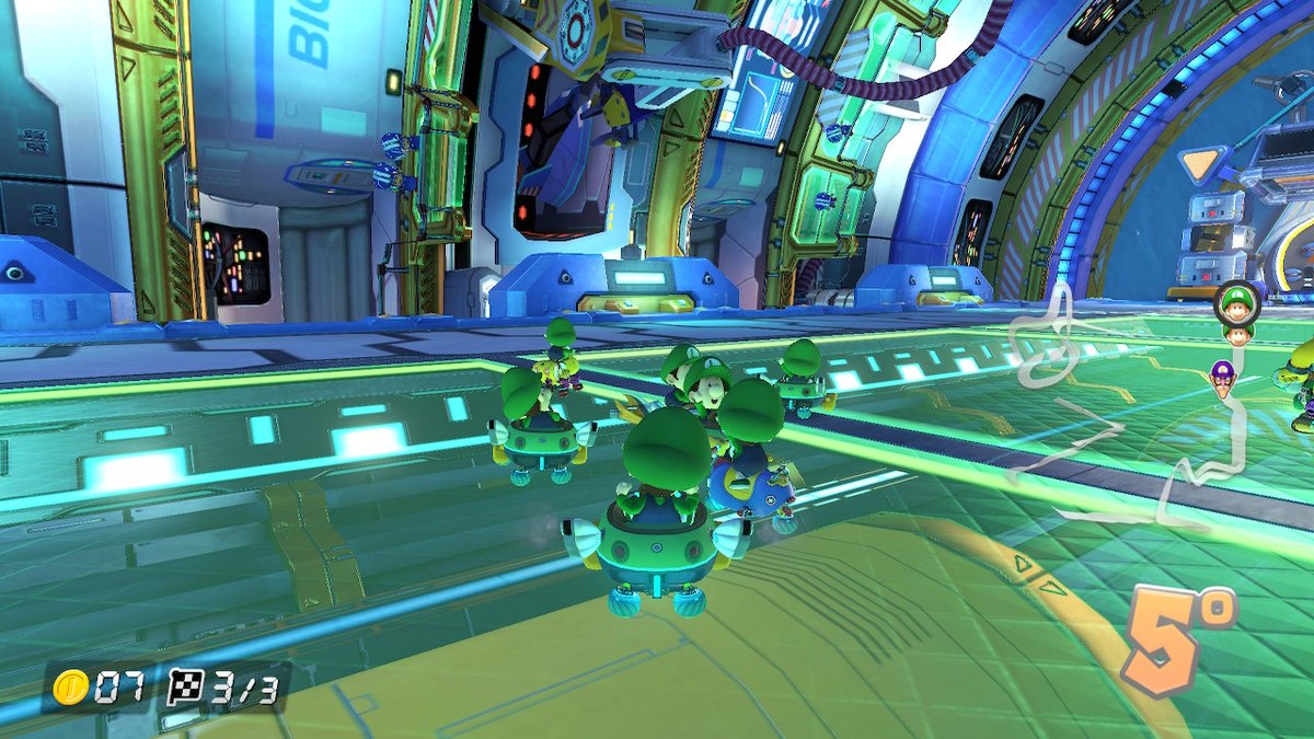 Debbo181's tweet photo. Baby Luigi gang #MK8D #NintendoSwitch https://t.co/3KLfgha5SE