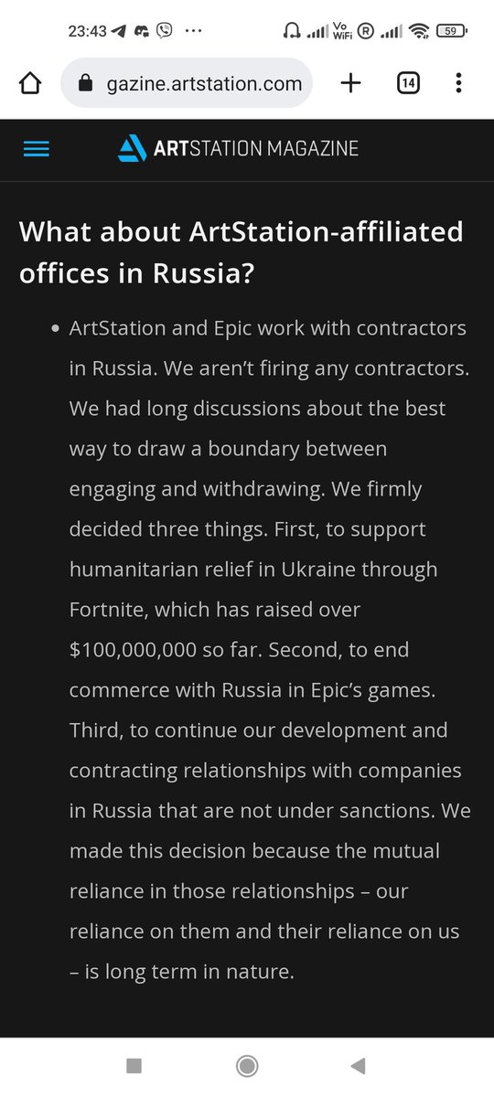 kuttysarkart's tweet photo. Well... @ArtStationHQ decided to continue working with russia and sponsoring genocide of ukrainians. They also defended their decision to delete pro-ukrainian and anti-putin arts.
https://t.co/poi6byc3GO

#artstation #putinssponsors https://t.co/rdBzxn83iu