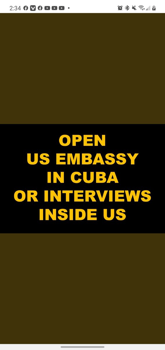 Mari89103's tweet photo. #ConsularServiceInCuba 
#RestartIVProcessing 
#InterviewsInHavana 
#CFRP
#Family First
@SecBlinken @USEmbCuba @StateDept @StateDeptSpox https://t.co/nQaqOxsQGA
