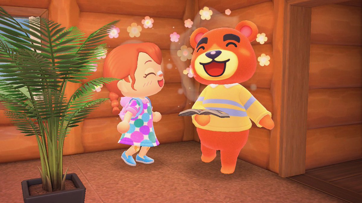 supashleyc's tweet photo. welcome home, Teddy 🐻🧡 oh gosh, I love the jocks 💪😁
#acnh #AnimalCrossing #acnhteddy #Sinnoh https://t.co/xhlm23nbgx