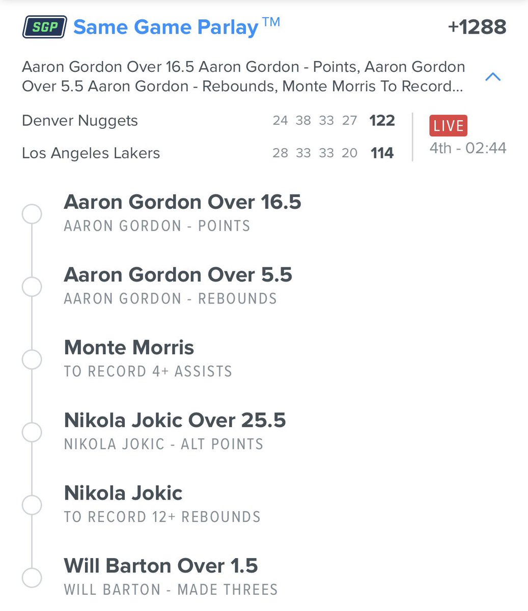 Already hit ✅ go follow <a href="/the_bmatt/">BMatthews</a> for his chest sheets!!🔥