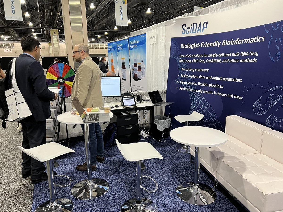 datirium's tweet photo. Come visit us at Experimental Biology 2022, Philadelphia Convention Center April 2-5. Learn about open source data analysis. #BOOTH1712 #EB2022 #SciDAP https://t.co/spsC5Jlvi6