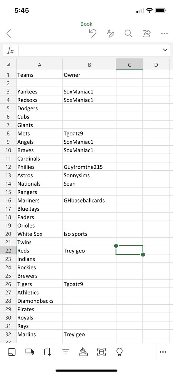 Jadavis198911's tweet photo. Still got room in the break, 17 spots still open. Claim an open team by the team name. @CardboardEchoes @sports_sell @SportsSell2 @sportscardsflRT @HobbyConnector @84baseballcards #whatnotapplication https://t.co/m5m1lSMkpz