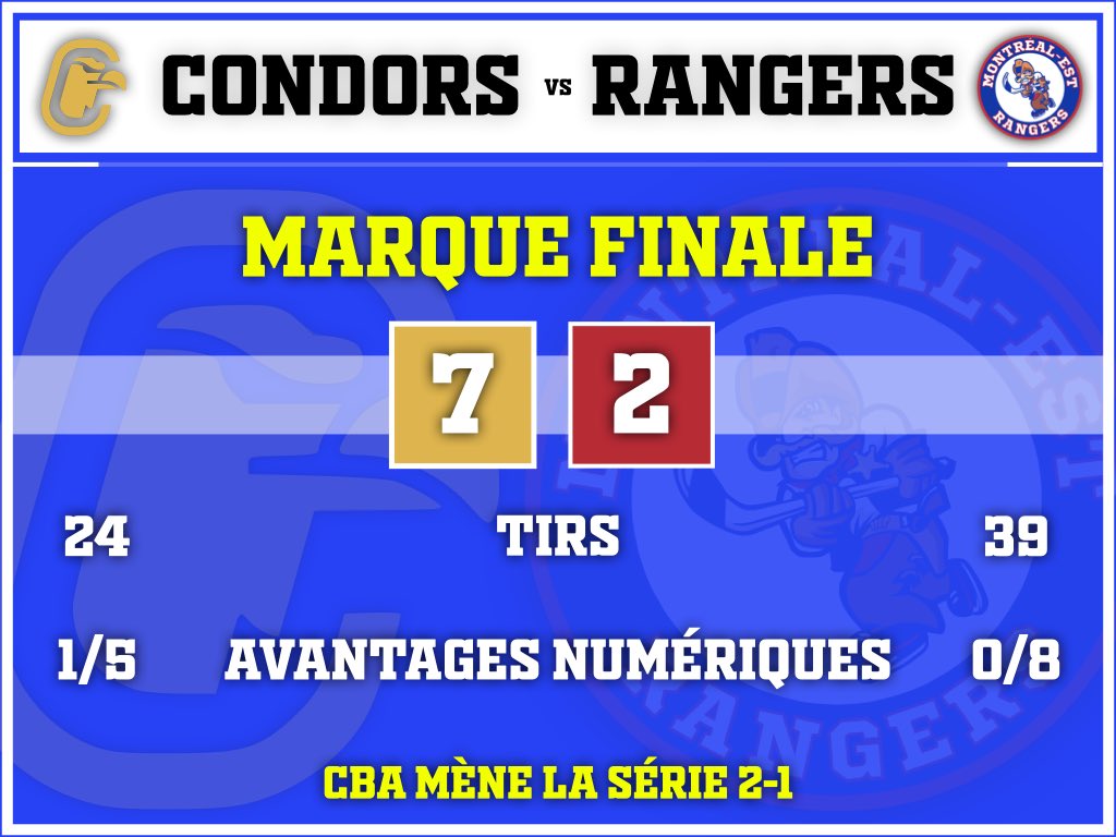 Rangers de Montréal-Est tweet media