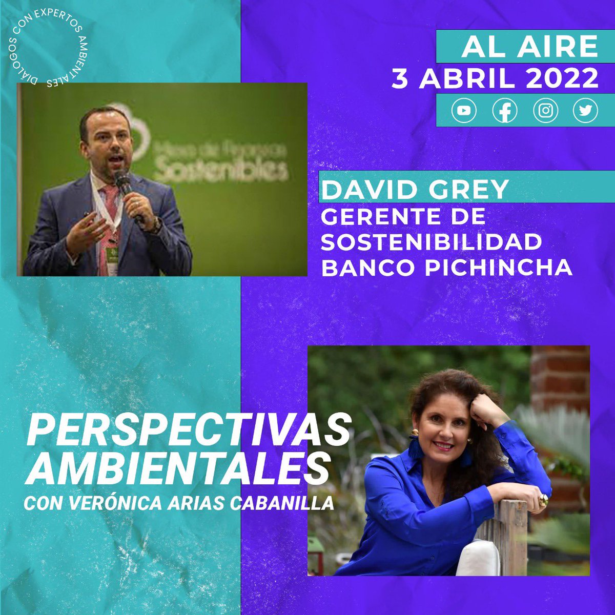 veroniicaarias's tweet photo. 🍃💵Un monto de $150K de bonos verdes emitió el @BancoPichincha y acaba de emitir bonos de género ¡primeros en su historia! @davidgrey79 Gerente de Sostenibilidad, explica cómo estos funcionan para compensar la huella de carbono y además apoyar a la mujer. https://t.co/bHitYR7SSP https://t.co/69FMQMyfhj